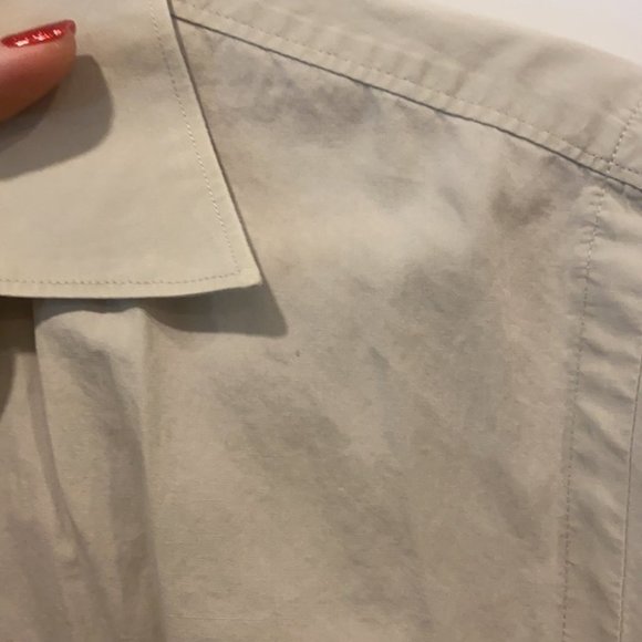 🇺🇸 Club Monaco button up long sleeve dress shirt size medium - Picture 6 of 11